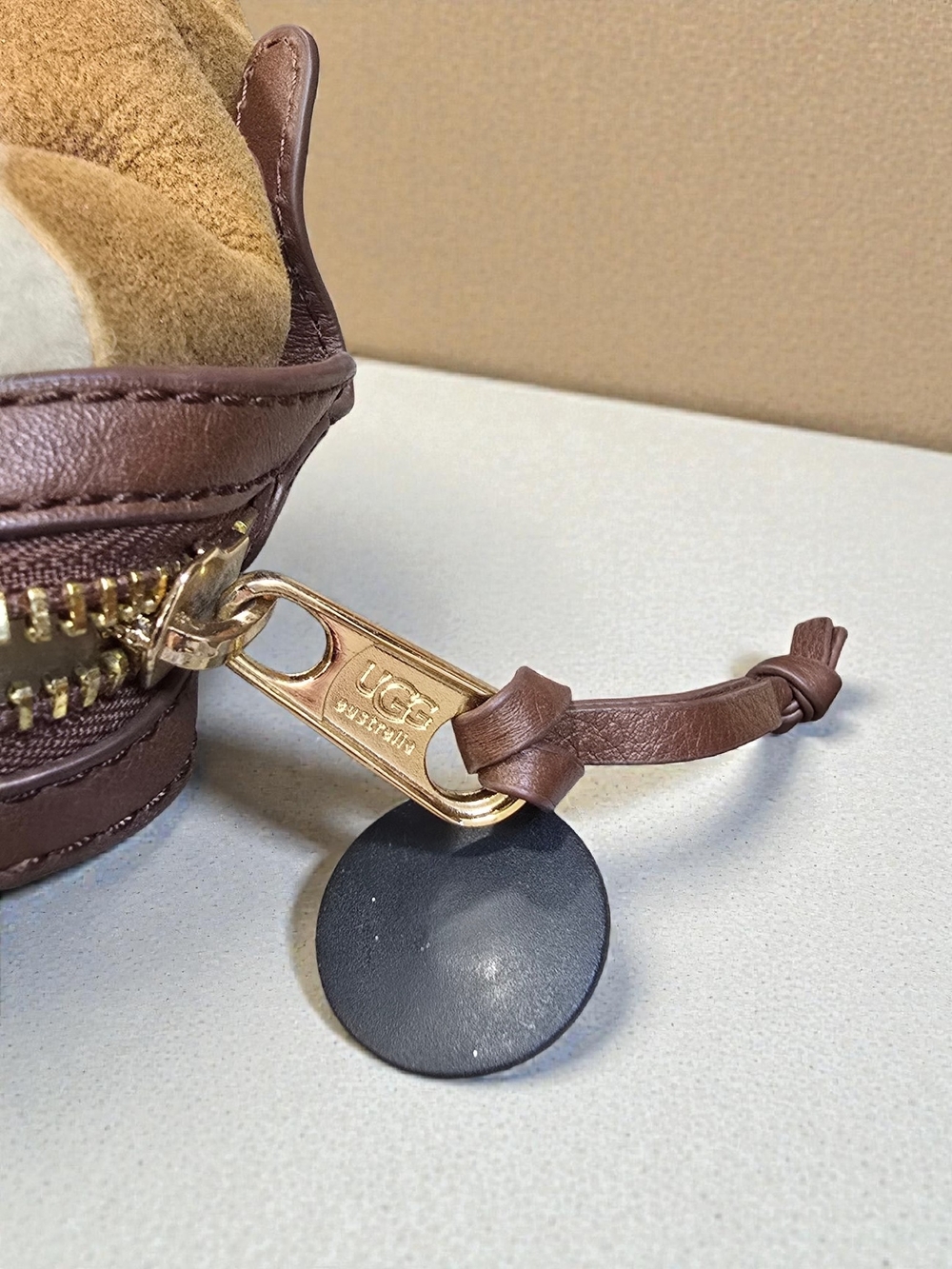 UGG Australia Shearling Satchel Bag - Picture 12 of 14